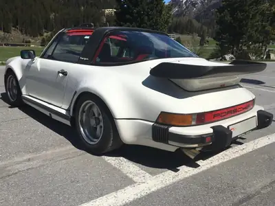 Porsche 911 S Targa 1973 — Chef-d'œuvre cabriolet vintage, seulement 28'000 km — détail
