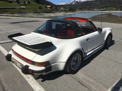 Porsche 911 S Targa 1973 — Chef-d'œuvre cabriolet vintage, seulement 28'000 km — Miniature 7