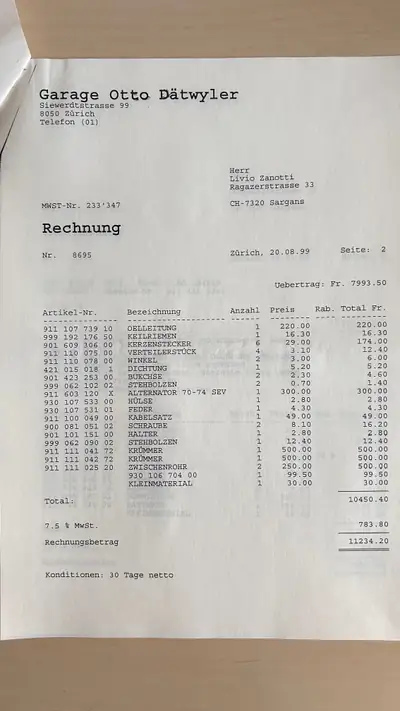 Porsche 911 S Targa 1973 — Chef-d'œuvre cabriolet vintage, seulement 28'000 km — Miniature 18