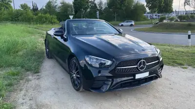 Mercedes-Benz E 200 Cabriolet 4Matic AMG Line — Décapotable sportive, 55'000 km seulement — tableau de bord