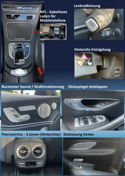 Mercedes-Benz E 200 Cabriolet 4Matic AMG Line — Décapotable sportive, 55'000 km seulement — Miniature 11