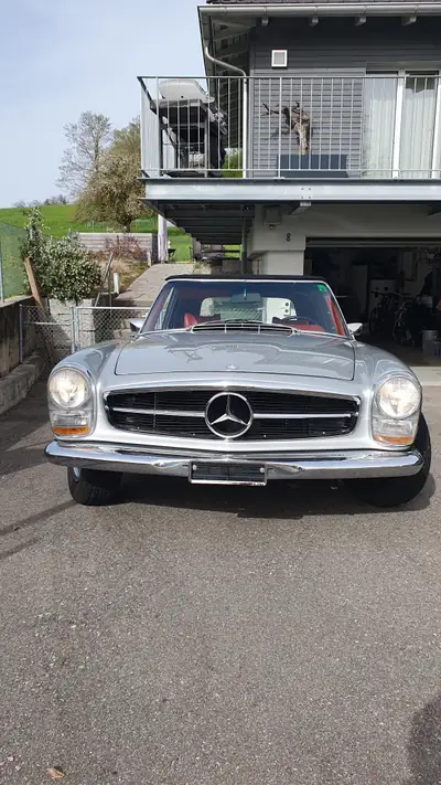 Mercedes-Benz SL 280 Pagode 1968 — Chef-d'œuvre cabriolet, 45 000 km d'histoire — Heckansicht