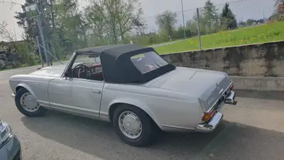 Mercedes-Benz SL 280 Pagode 1968 — Chef-d'œuvre cabriolet, 45 000 km d'histoire — Innenraum
