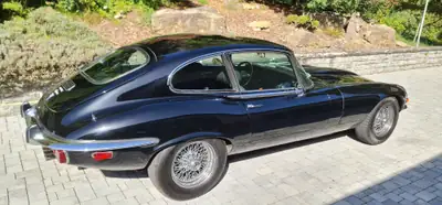 Jaguar E-Type Série III 1971 — Légende britannique, 276 ch purs — fianco