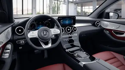 Mercedes-Benz GLC Coupé 220 d AMG Line — Diesel 4Matic sportif, première main, 72'000 km — vista posteriore