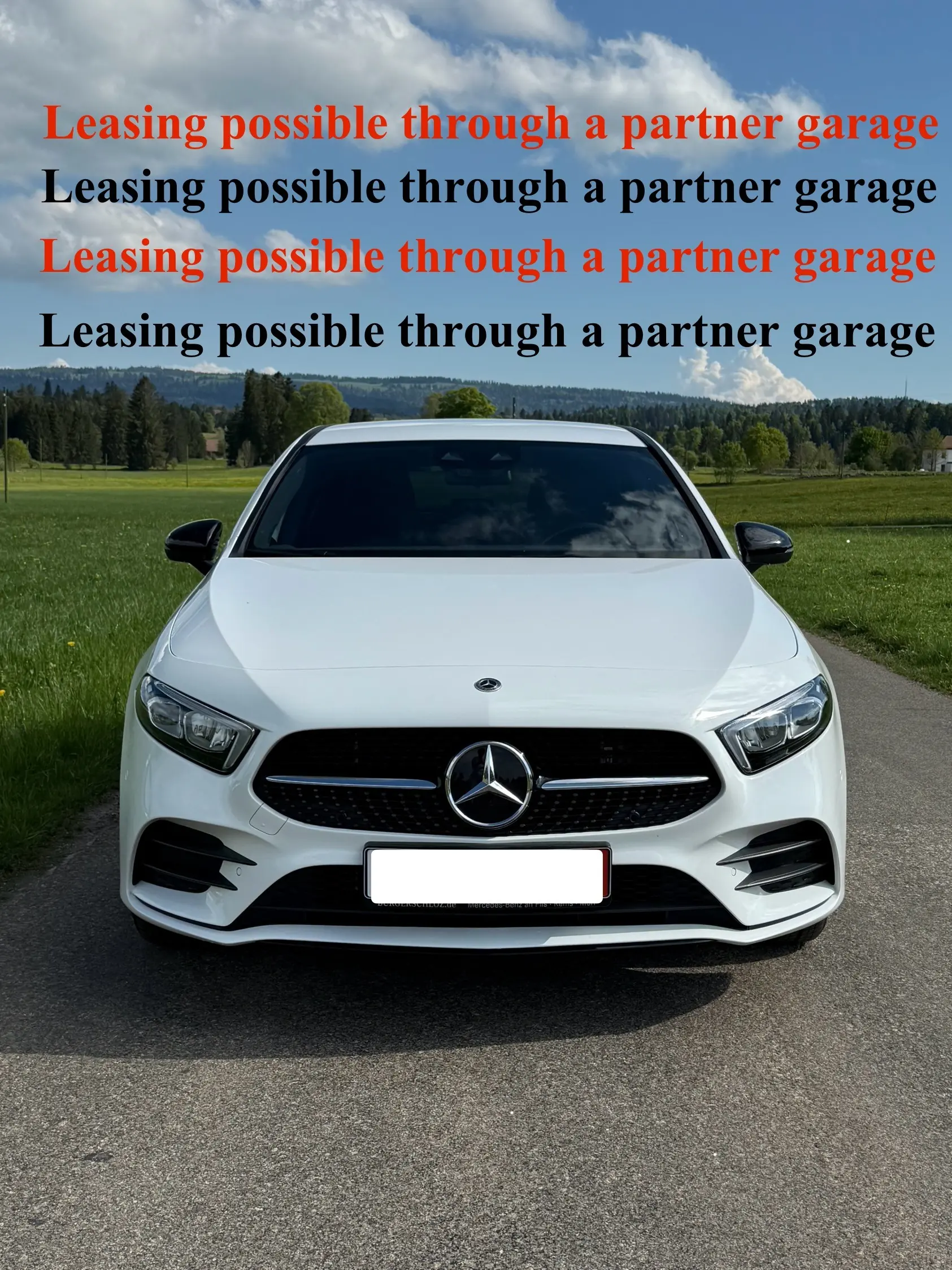 Mercedes-Benz A 250e AMG Line — Hybride rechargeable, 45 500 km, design affirmé — vista esterna