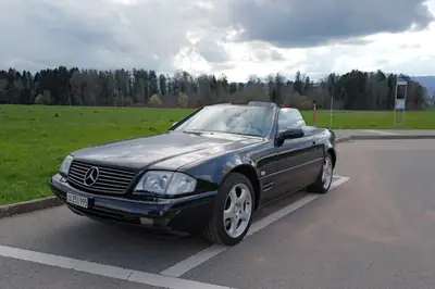 Mercedes-Benz SL 320 — Cabriolet de prestige année 2000, entretien complet documenté — Außenansicht