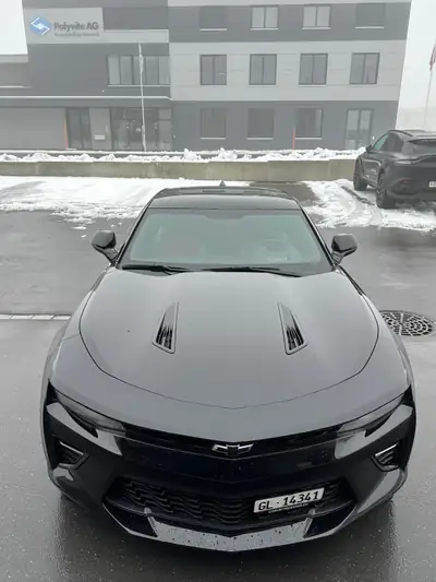 Chevrolet Camaro 6.2 Coupé SS 1LE — Muscle car américain 453 ch, quasi neuf — Seitenansicht