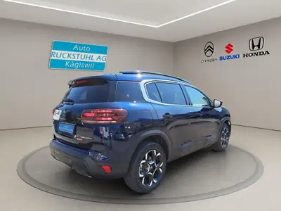 Citroën C5 Aircross 1.6 Plug-in Hybrid Swiss Edition — SUV hybride rechargeable, 12'000 km seulement — rear view