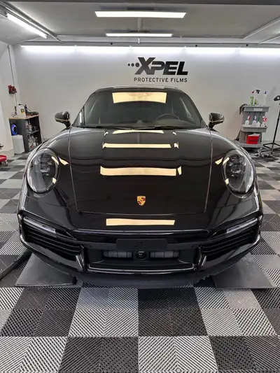 Porsche 911 Turbo S PDK 2023 — 650 ch, protection intégrale XPEL, garantie usine — arrière