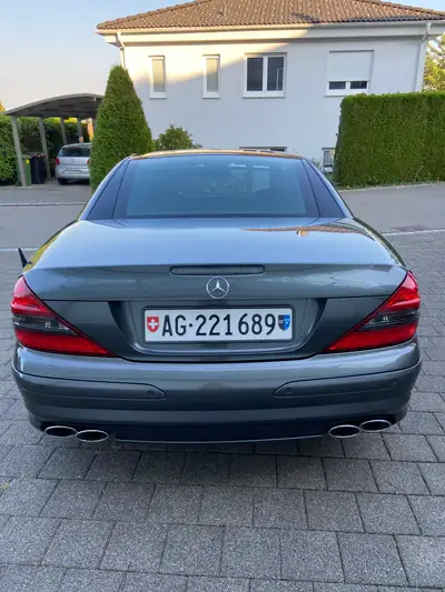 Mercedes-Benz SL 55 AMG — Cabriolet haute performance, 517 ch et 98'000 km seulement — cruscotto