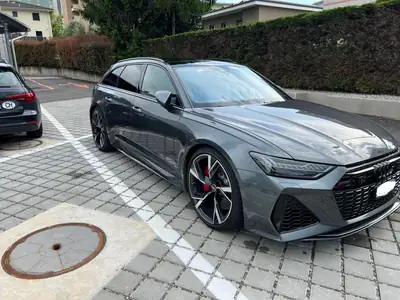 Audi RS6 Avant 4.0 TFSI V8 Quattro — 600 ch, Break haute performance, 85 000 km — Seitenansicht