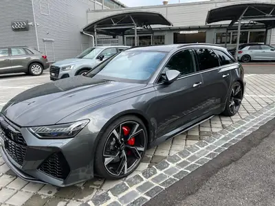 Audi RS6 Avant 4.0 TFSI V8 Quattro — 600 ch, Break haute performance, 85 000 km — Innenraum