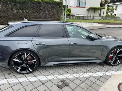 Audi RS6 Avant 4.0 TFSI V8 Quattro — 600 ch, Break haute performance, 85 000 km — Armaturenbrett