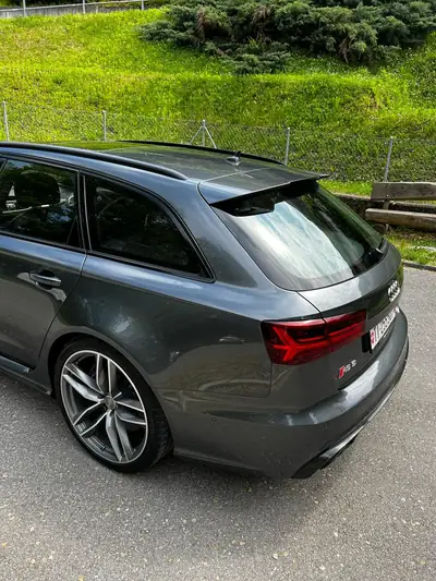 Audi RS6 Avant 4.0 TFSI V8 — Beast préparée ABT 666 CV, sans accident — Heckansicht