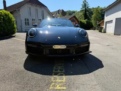 Porsche 911 Turbo S Cabriolet — 650 ch, décapotable haute performance, sans accident — Thumbnail 8