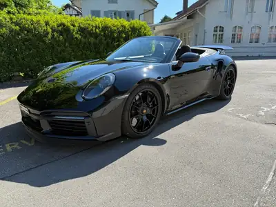 Porsche 911 Turbo S Cabriolet — 650 ch, décapotable haute performance, sans accident — Thumbnail 11