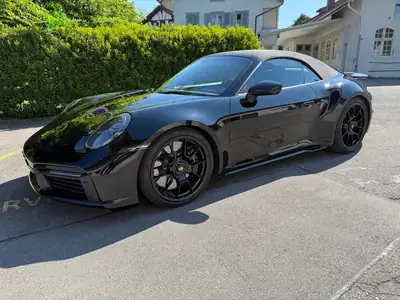 Porsche 911 Turbo S Cabriolet — 650 ch, décapotable haute performance, sans accident — Thumbnail 13