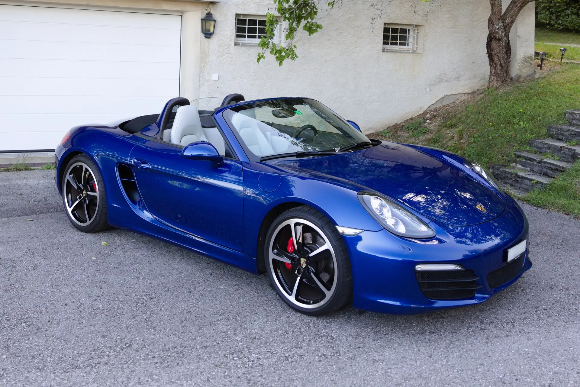 Porsche 718 Boxster S 3.4 PDK — Roadster sportif suisse, équipement complet — vista esterna