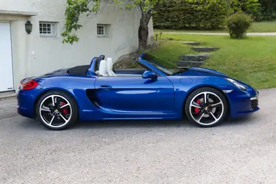 Porsche 718 Boxster S 3.4 PDK — Roadster sportif suisse, équipement complet — interni