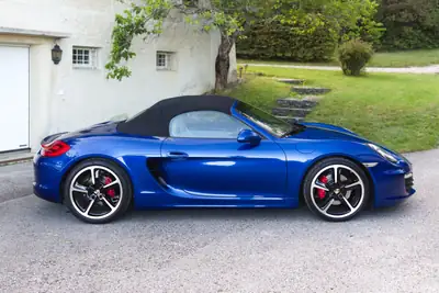 Porsche 718 Boxster S 3.4 PDK — Roadster sportif suisse, équipement complet — Miniatura 7
