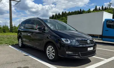 VW Sharan 2.0 TDI BMT 4Motion — Monospace familial robuste, 34'000 km seulement — Außenansicht