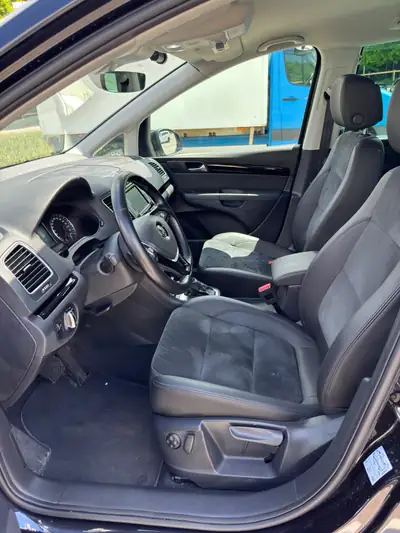 VW Sharan 2.0 TDI BMT 4Motion — Monospace familial robuste, 34'000 km seulement — Innenraum