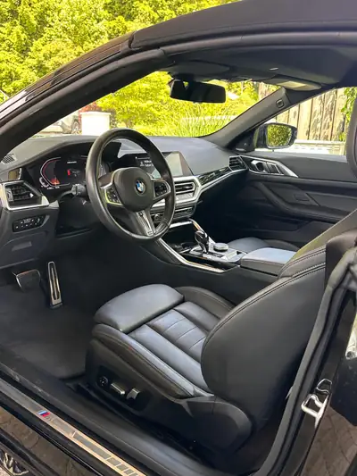 BMW M440i xDrive Cabriolet — Décapotable sportive hybride 48V, 36'000 km — side view