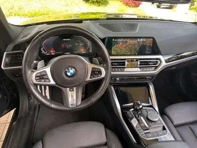 BMW M440i xDrive Cabriolet — Décapotable sportive hybride 48V, 36'000 km — rear view
