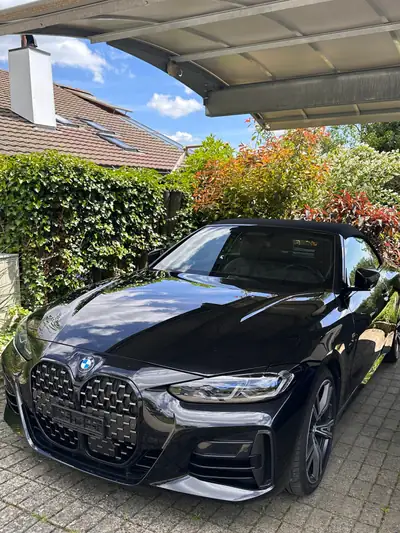 BMW M440i xDrive Cabriolet — Décapotable sportive hybride 48V, 36'000 km — exterior view