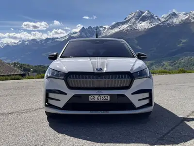 Skoda Enyaq Coupé RS iV 80 4x4 — SUV électrique sportif, 38'000 km seulement — arrière
