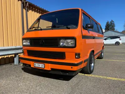 VW T3 Multivan Camper — Légende des années 90, moteur Boxer authentique — cruscotto