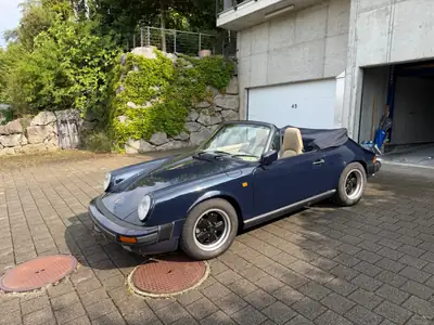 Porsche 911 Carrera Cabriolet — Icône des années 1980, 207 ch sans compromis — côté