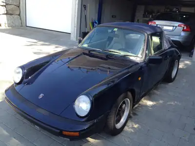 Porsche 911 Carrera Cabriolet — Icône des années 1980, 207 ch sans compromis — détail