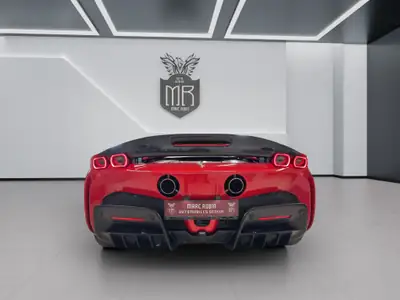 Ferrari SF90 Spider Assetto Fiorano — 1000 ch hybride rechargeable, quasi neuf — dashboard