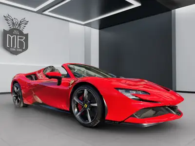 Ferrari SF90 Spider Assetto Fiorano — 1000 ch hybride rechargeable, quasi neuf — Thumbnail 8