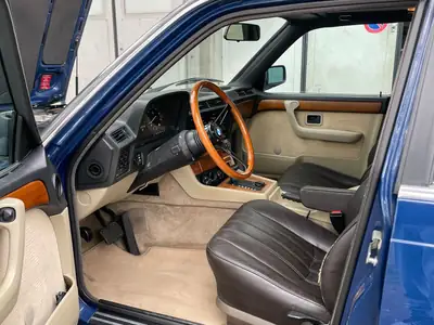 BMW 745i A 1985 — Un collector rare avec turbo, 205'000 km, sans sinistre — interni
