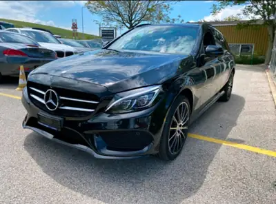 Mercedes-Benz C 250 BlueTEC AMG Line 4Matic — Berline Break diesel performante, 143 000 km — Seitenansicht