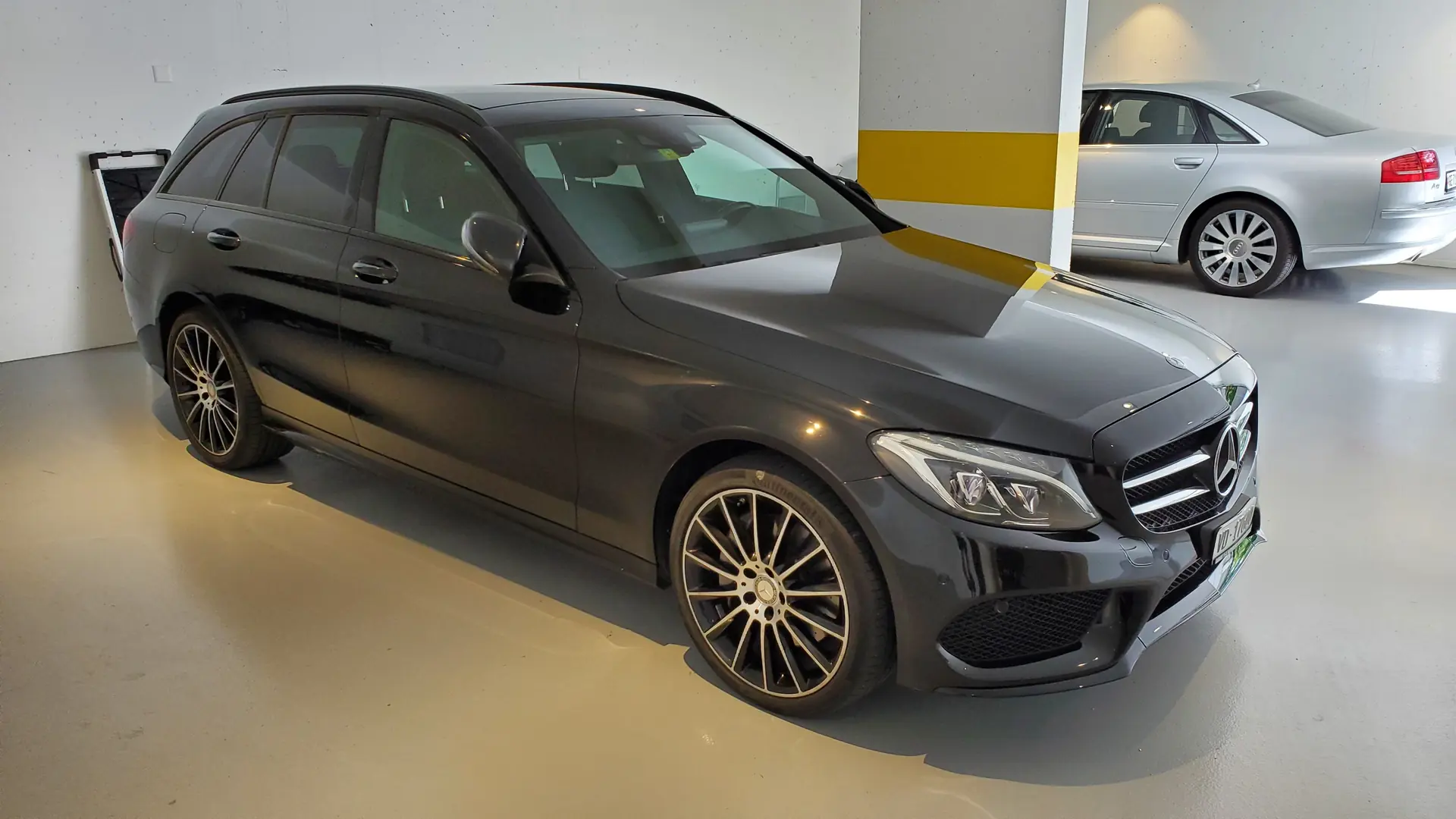 Mercedes-Benz C 250 BlueTEC AMG Line 4Matic — Berline Break diesel performante, 143 000 km