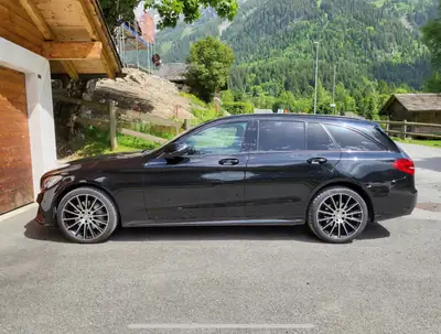 Mercedes-Benz C 250 BlueTEC AMG Line 4Matic — Berline Break diesel performante, 143 000 km — Heckansicht