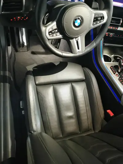 BMW M850i xDrive Coupé — 530 ch, Carbon, Laserlicht et Tanzanite Blau — Miniatur 22
