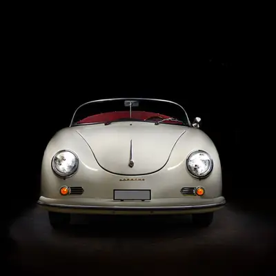 Porsche 356 Speedster APAL Replica — Légende cabriolet des années 1980, véhicule vétéran authentique — vue extérieure