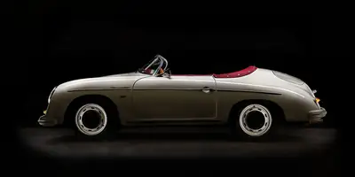 Porsche 356 Speedster APAL Replica — Légende cabriolet des années 1980, véhicule vétéran authentique — intérieur