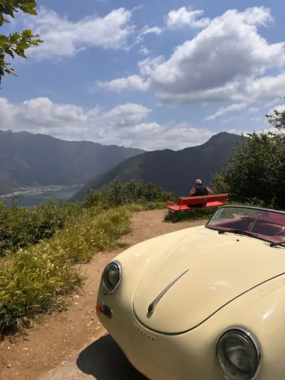 Porsche 356 Speedster APAL Replica — Légende cabriolet des années 1980, véhicule vétéran authentique — détail
