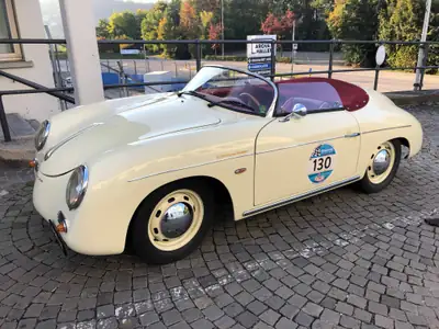 Porsche 356 Speedster APAL Replica — Légende cabriolet des années 1980, véhicule vétéran authentique — Miniature 7