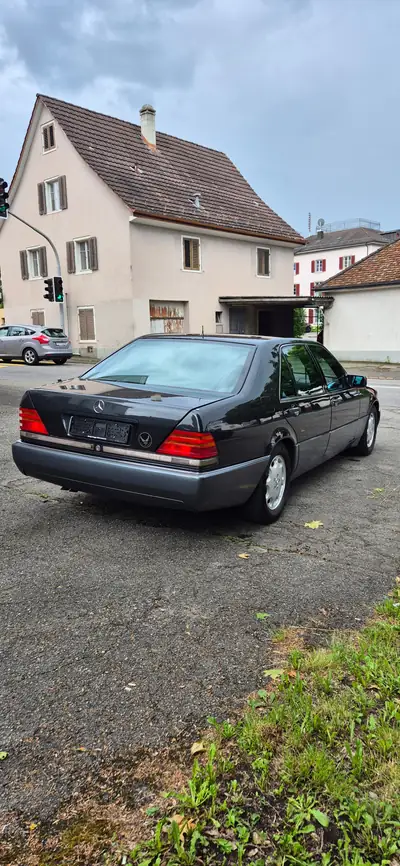 Mercedes-Benz 500 SEL — Berline de prestige 1993, vérifiée contrôle technique — arrière