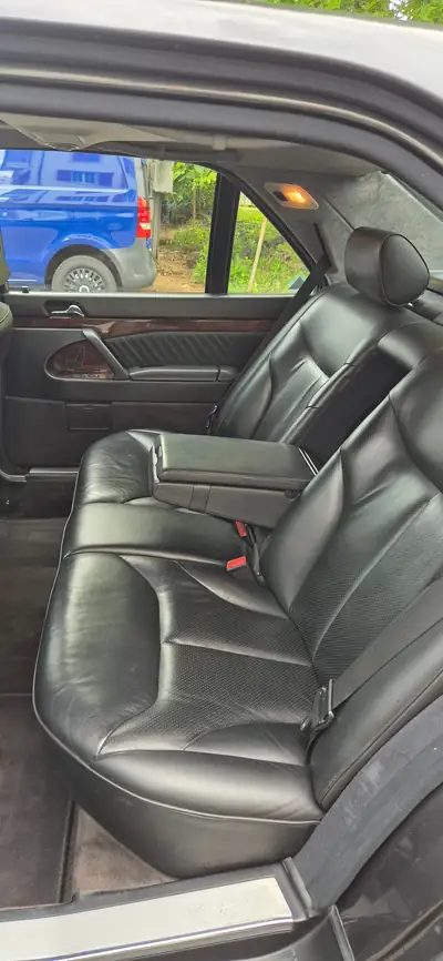 Mercedes-Benz 500 SEL — Berline de prestige 1993, vérifiée contrôle technique — Miniature 7