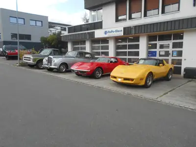 Chevrolet Corvette C3 1972 — Légende américaine restaurée, moteur neuf 5.7L — Seitenansicht