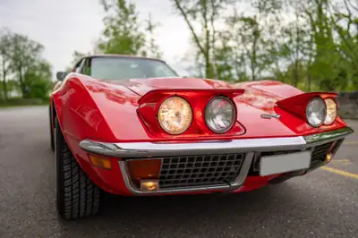 Chevrolet Corvette C3 1972 — Légende américaine restaurée, moteur neuf 5.7L — Armaturenbrett