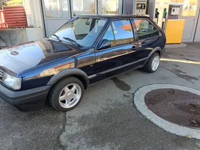 VW Polo Coupé 1300 G40 — Sportive des années 90, moteur turbo et design affirmé — vue extérieure